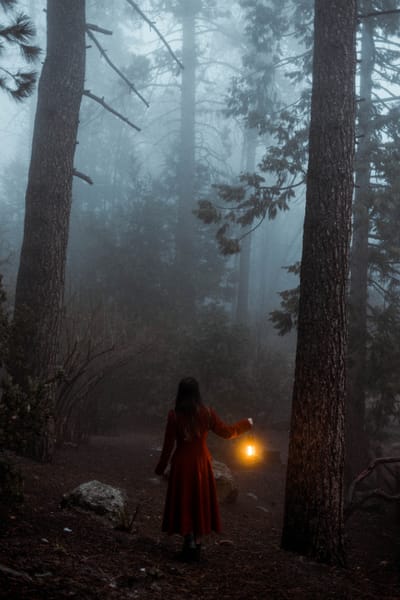 One day, I wandered into the forest and never came back.