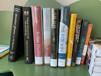 My Sunday Shelfie features my stack of books from the library and current reads. I’ve been a bit greedy but not in the least regretful.