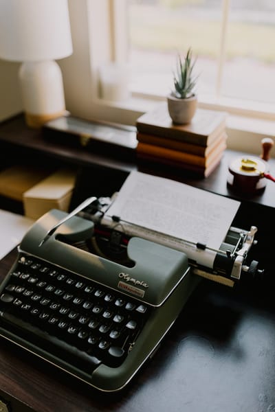 I’ve been writing my essay first drafts either by hand or with my Olympia typewriter. Currently writing my novel’s first draft with the typewriter, and I can’t tell you how freeing it is.