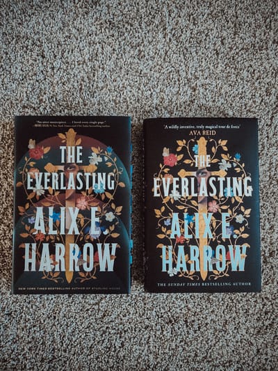 "Do you NEED two copies of the same book?" Yes, yes I do.